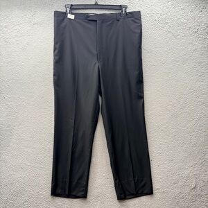 Loro Piana Men's Waist 38 Black Dress Carrer Pants Lightweight Made in Italy